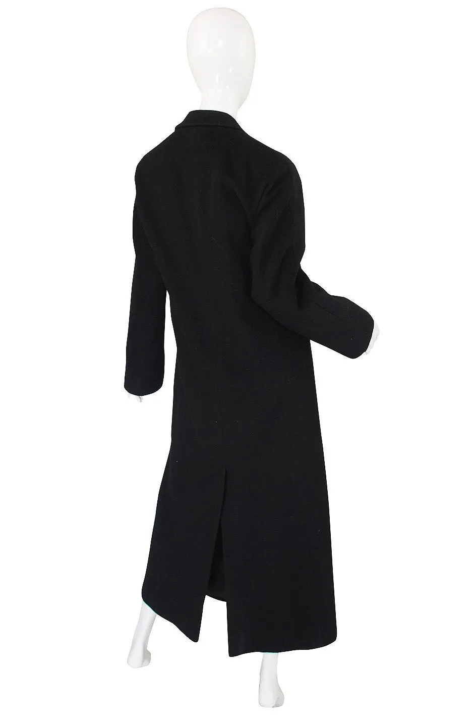 1990s Calvin Klein Minimalist Wool Coat