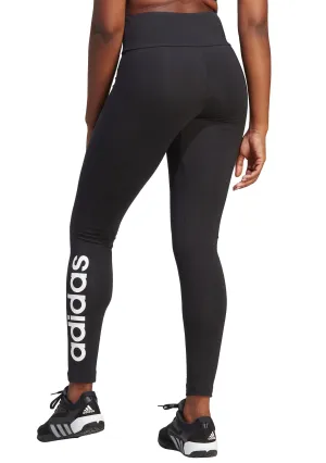 Adidas Womens Essential High-Waisted Logo Leggings