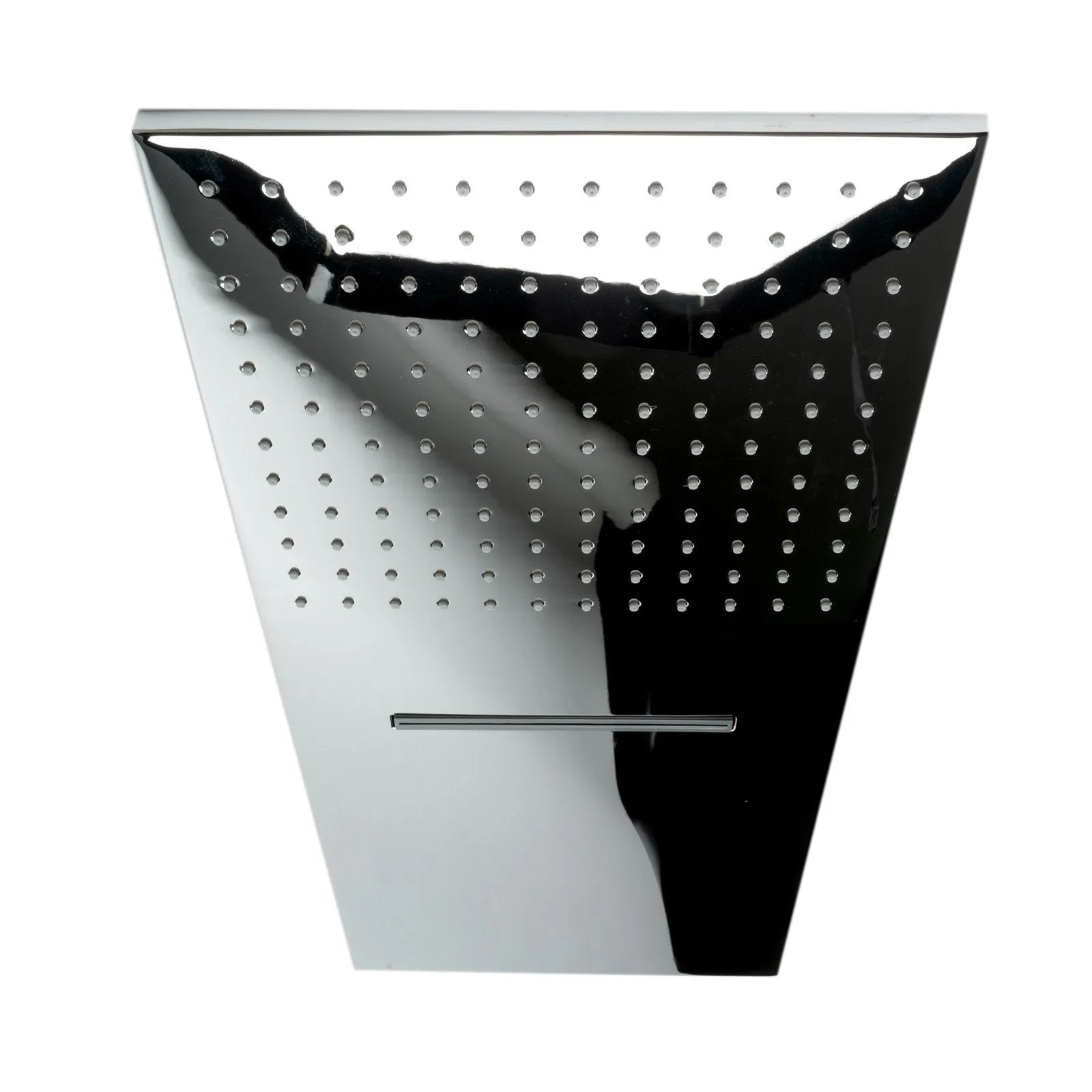 ALFI Brand RAIN10SW-PC Polished Chrome 10" Wall-Mounted Square Waterfall Rain Shower Head