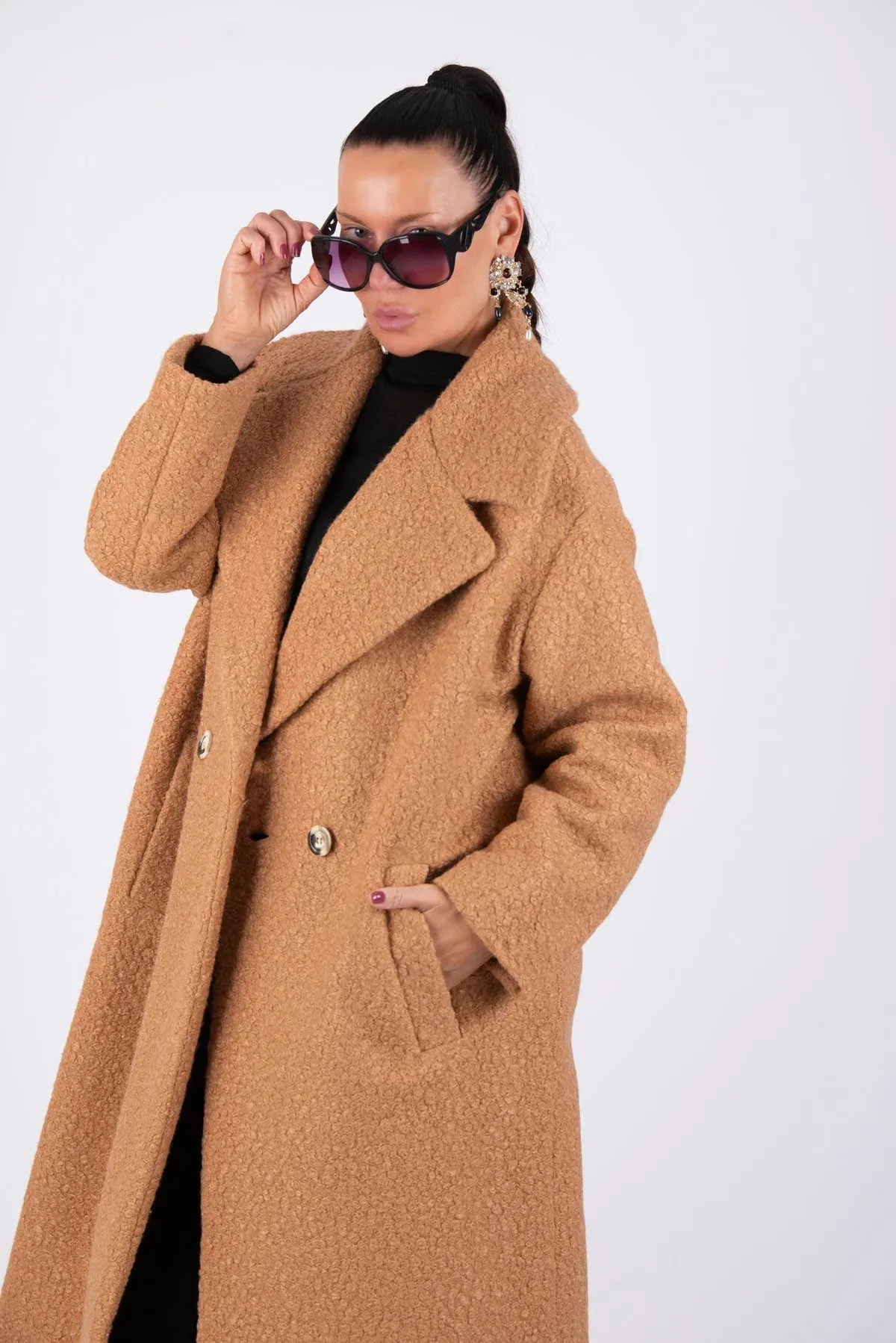 ARLENE LOOSE AUTUMN WINTER COAT