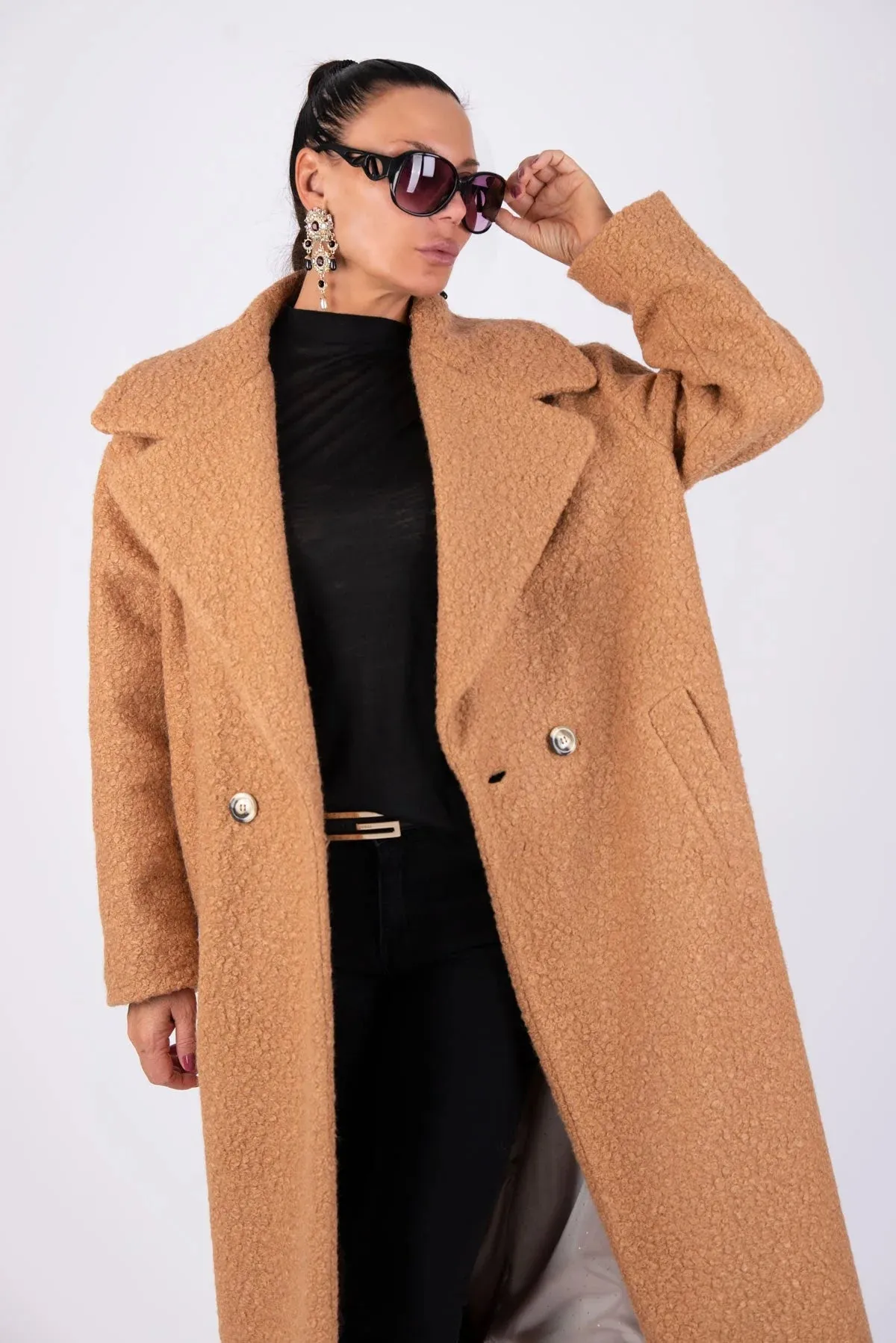 ARLENE LOOSE AUTUMN WINTER COAT