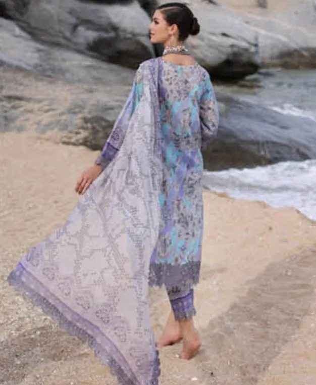 Charizma Reem Embroidered Luxury Lawn – CR4-05