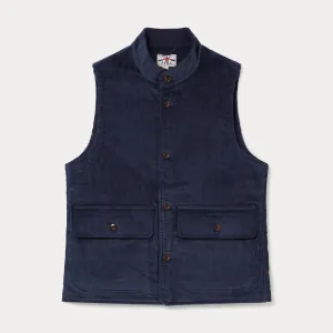 Cord Wandle Vest  - Navy