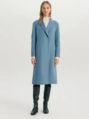 Double Face Wool Blend Coat