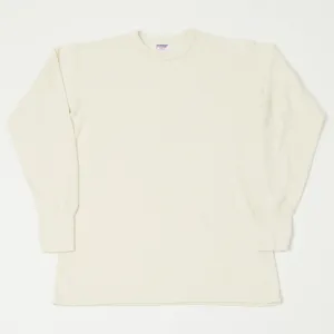 Dubbleworks L/S Thermal Crew Tee - Natural