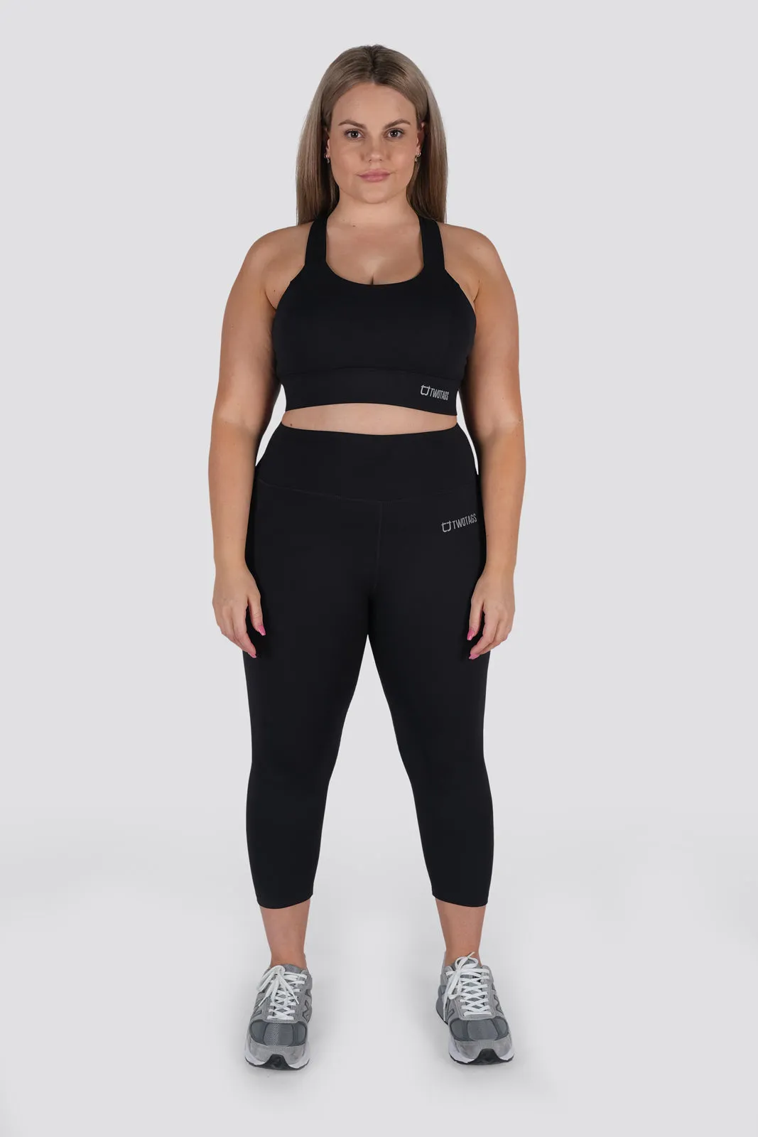 Ease 7/8 Highwaisted Leggings - Black