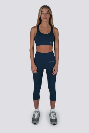 Ease 7/8 Highwaisted Leggings - Ocean Blue