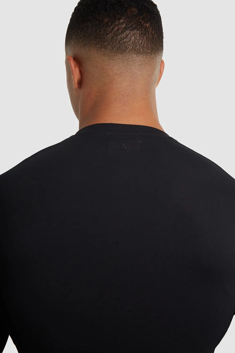 Everyday Henley in Black