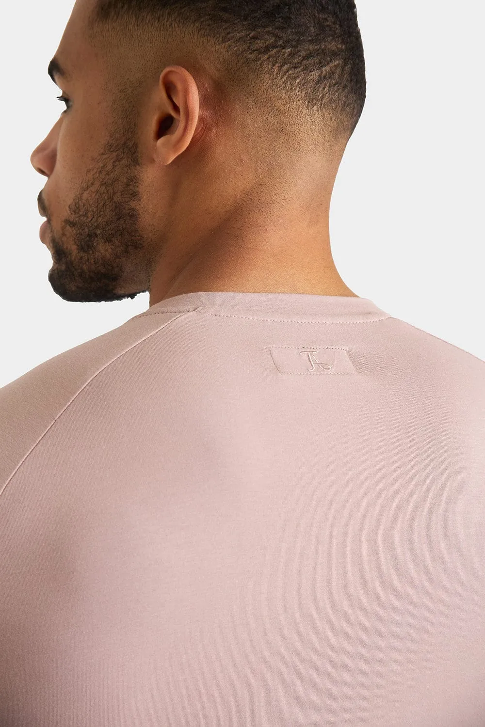 Everyday Henley T-Shirt in Dusty Rose