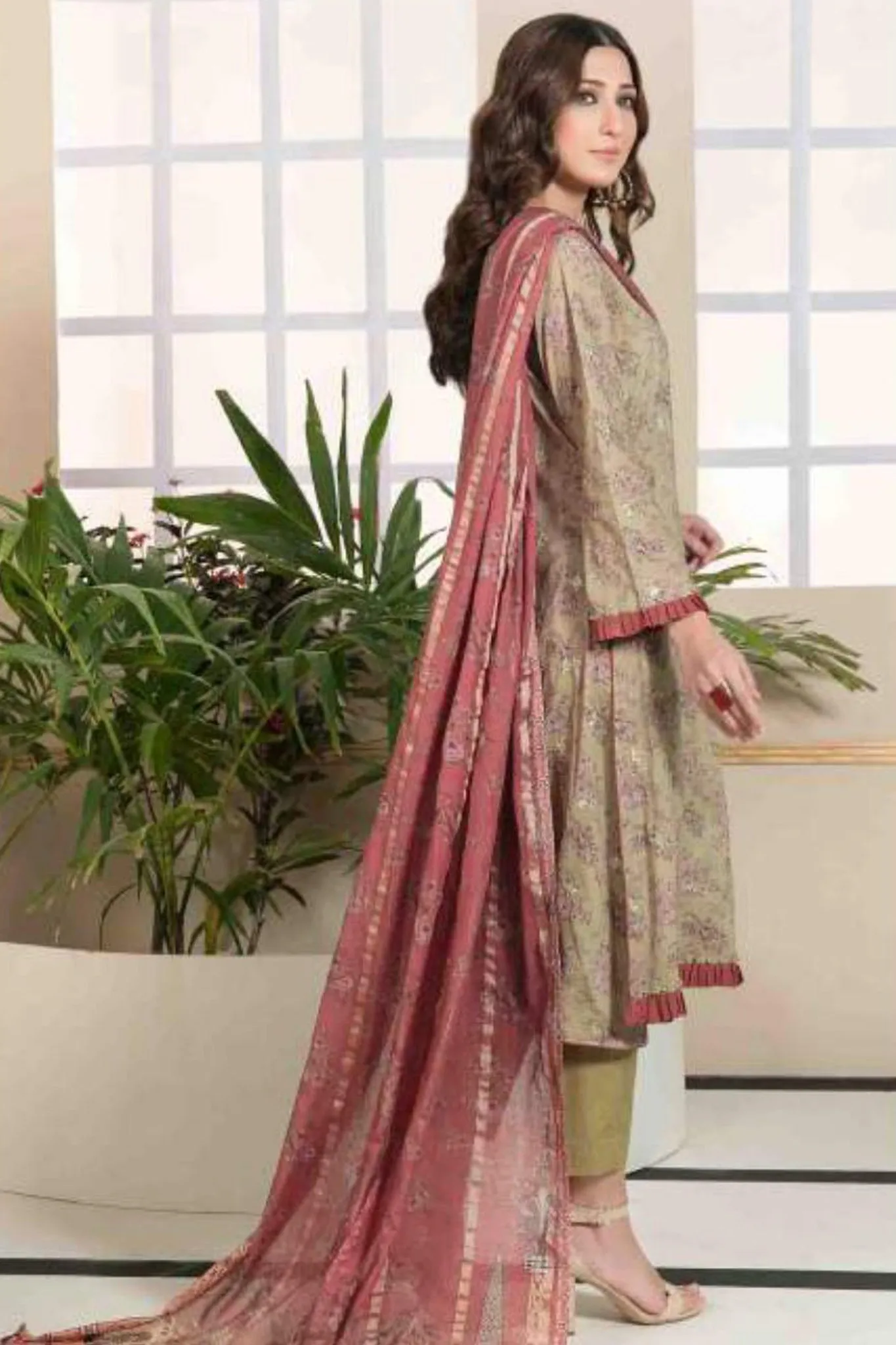 Farzin by Tawakkal Unstitched 3 Piece Lawn Collection'2022-F-7072