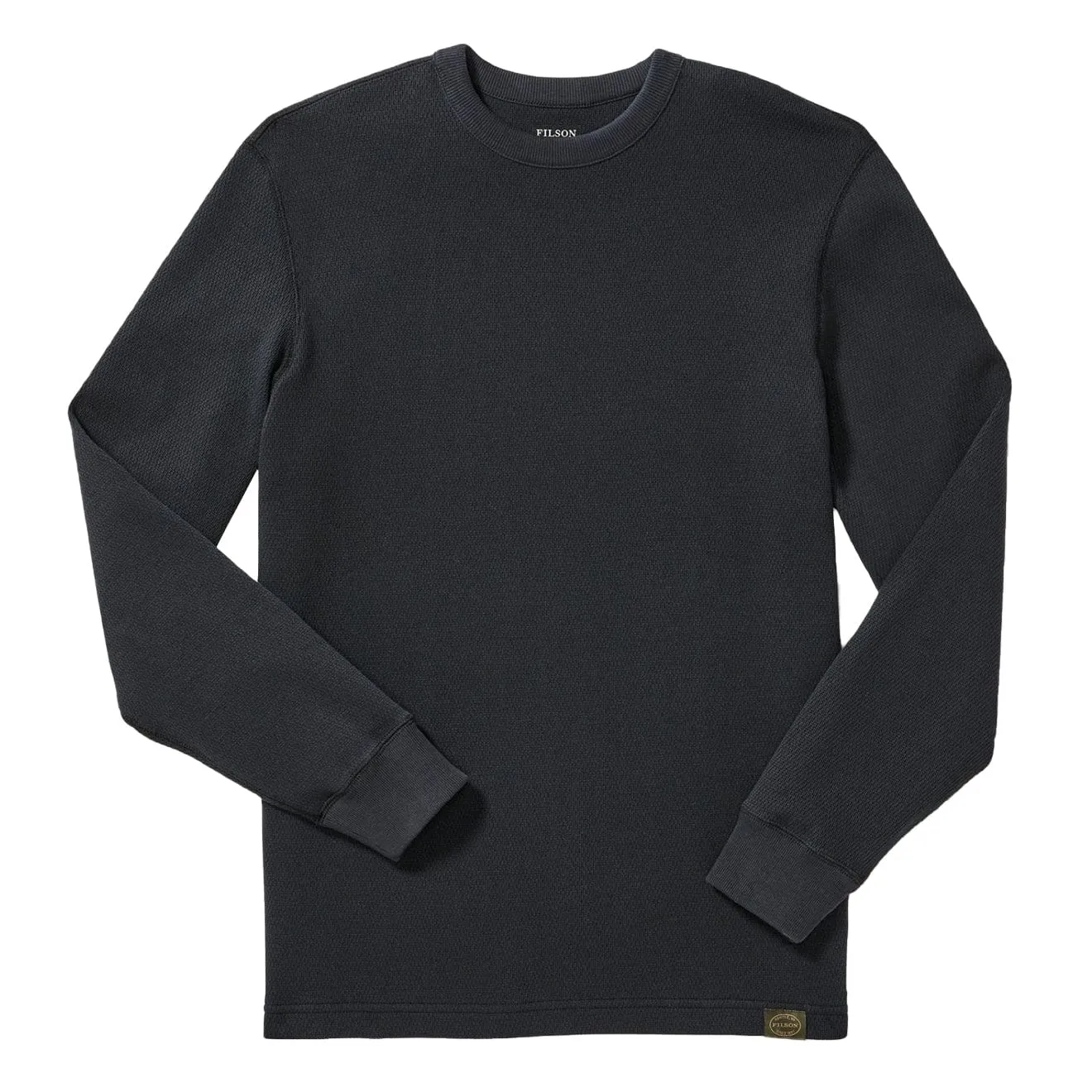 Filson Waffle Knit Thermal Crew Neck L/S Top Navy