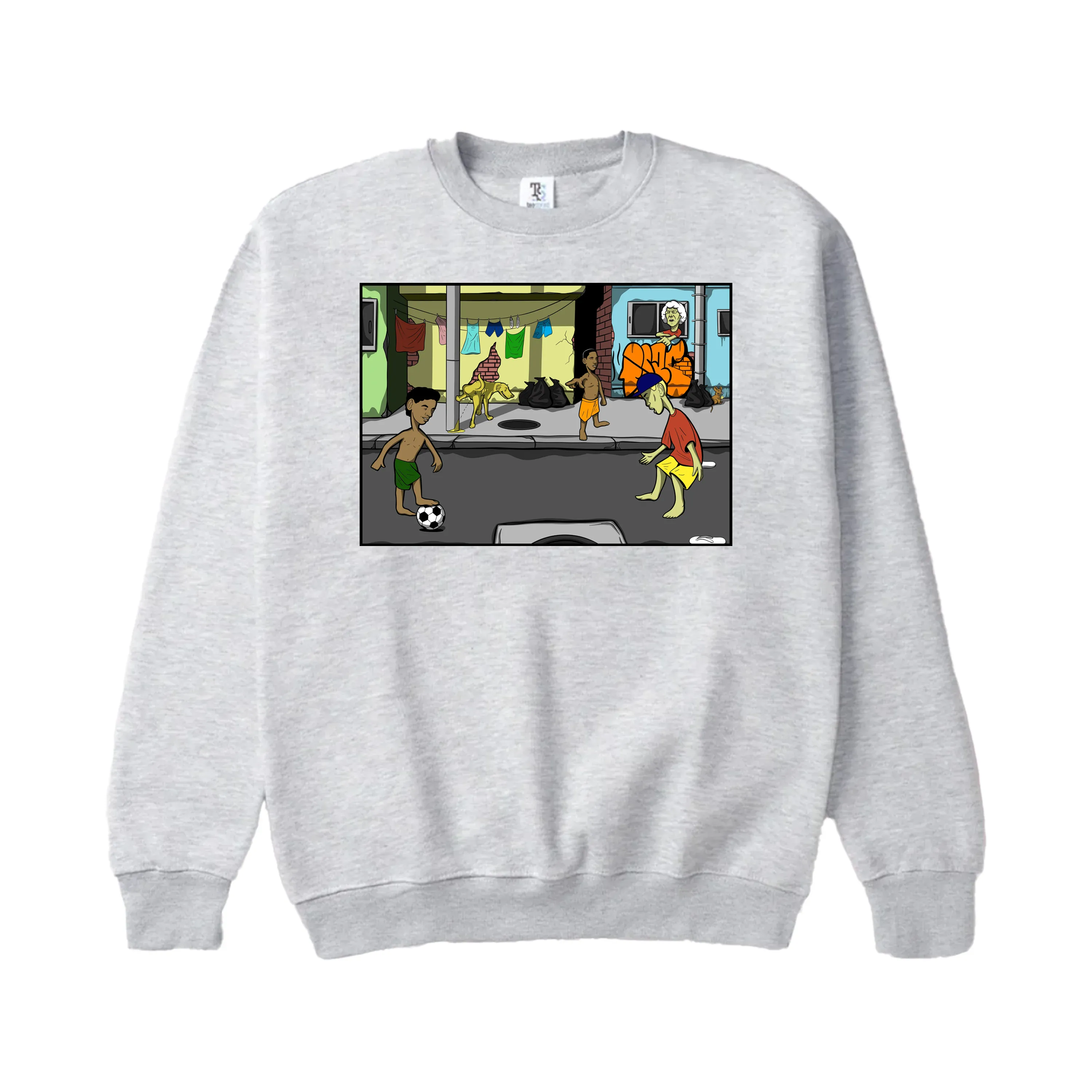 ''FUTEBOL NA QUEBRADA'' Heavyweight Sweatshirt