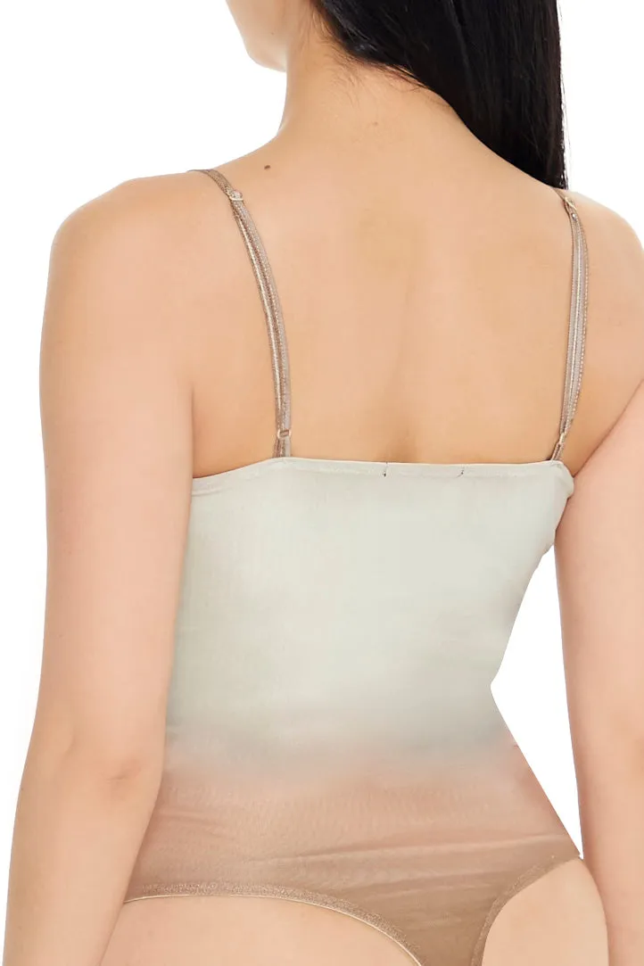 Gradient Mesh Cami Bodysuit