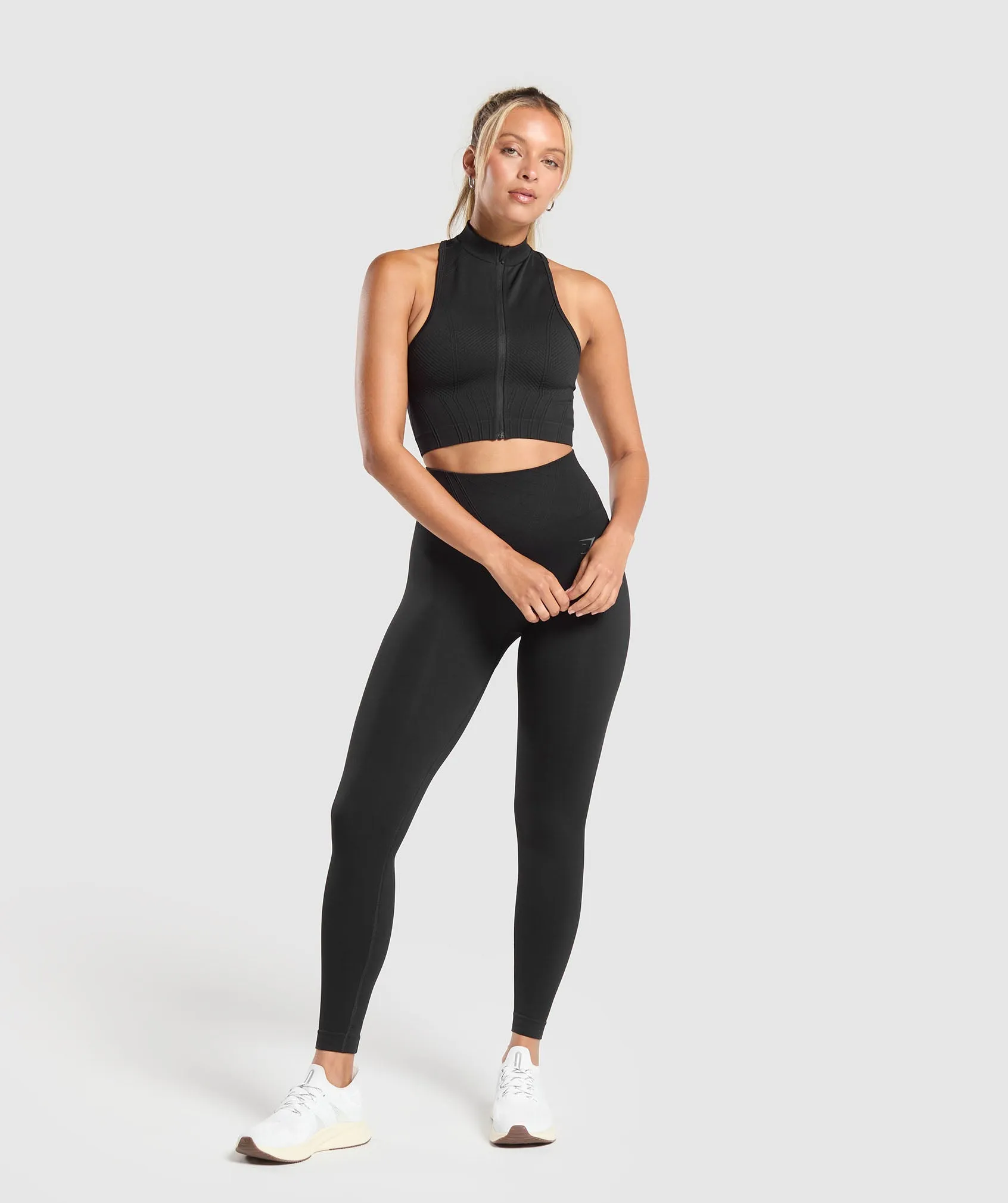 Gymshark Corset Seamless Leggings - Black