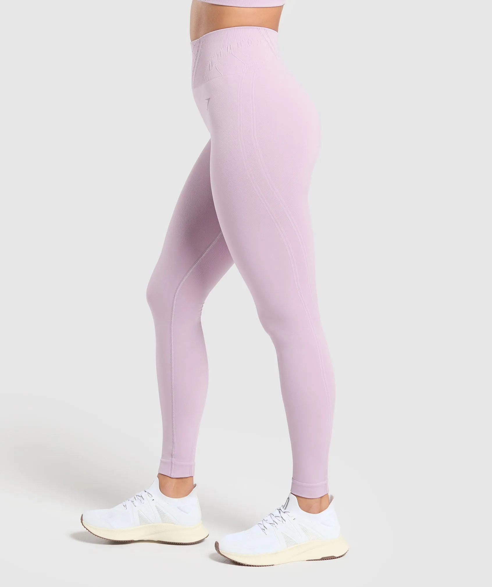 Gymshark Corset Seamless Leggings - Warm Lilac