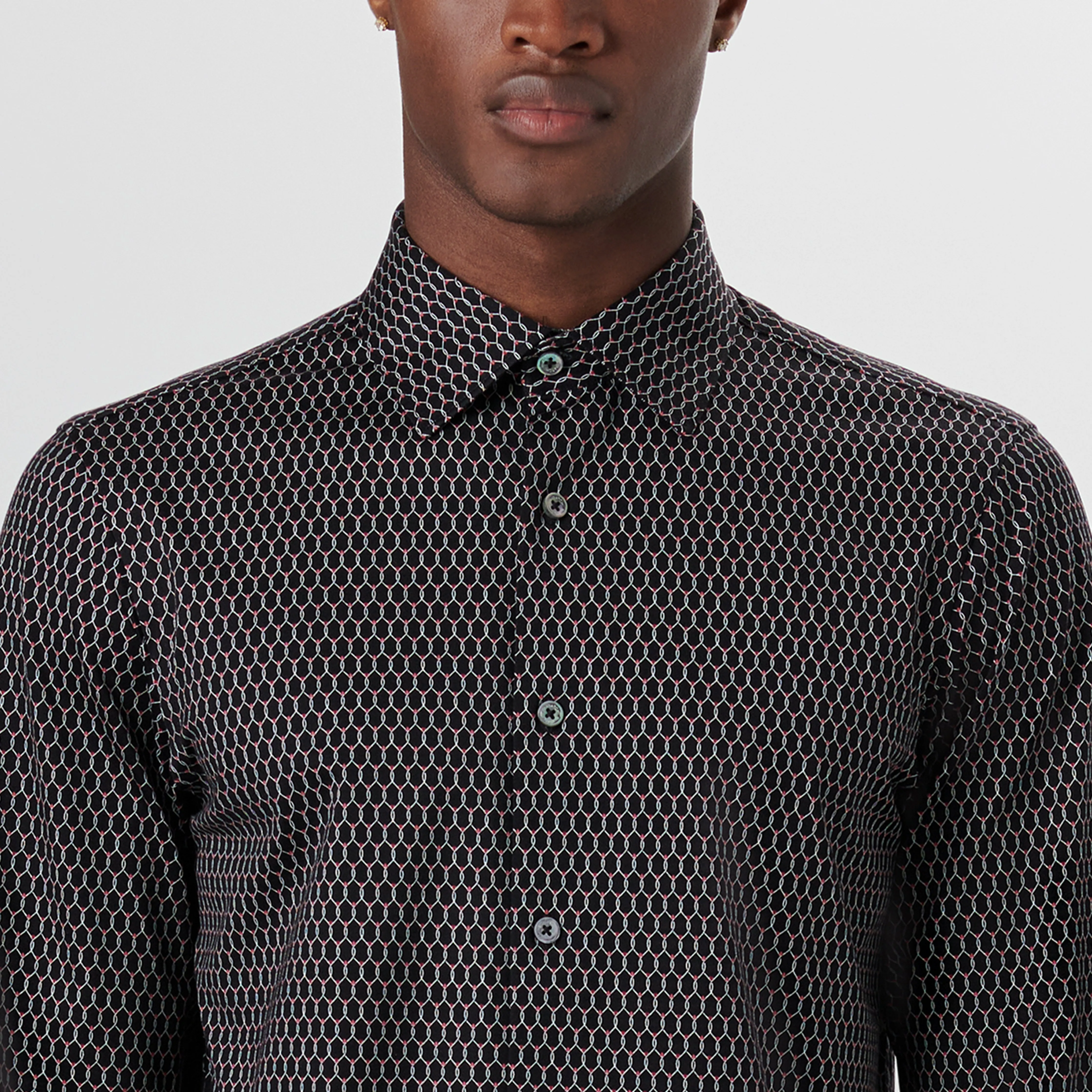 JAMES Ogee Print OoohCotton Twill Shirt