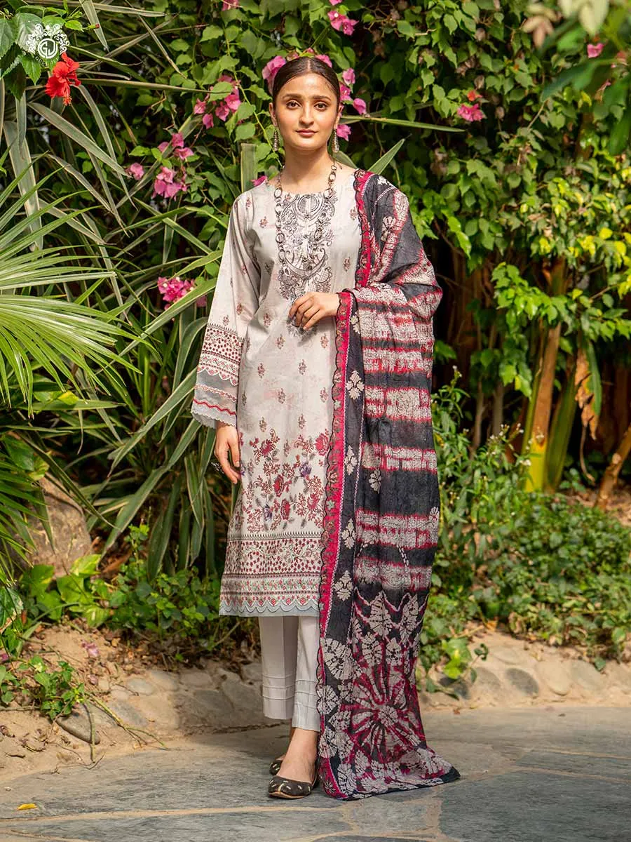 Mahajal Embroidered Lawn Collection – GMHJ2309A5