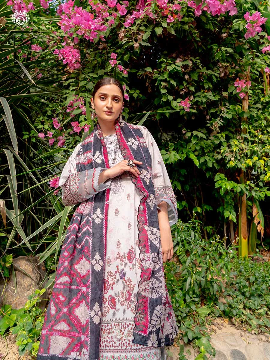 Mahajal Embroidered Lawn Collection – GMHJ2309A5