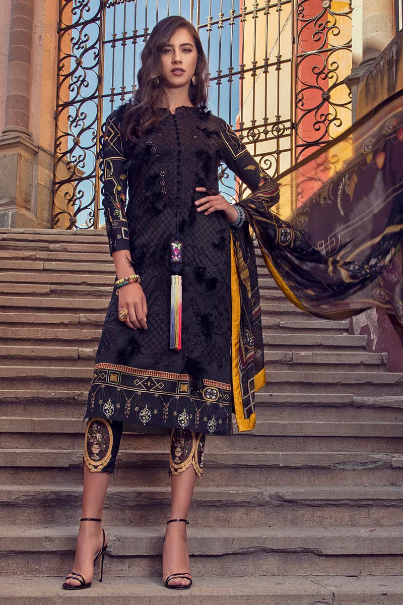 Mushq Luxury Lawn Collection 2019 – Tulipa