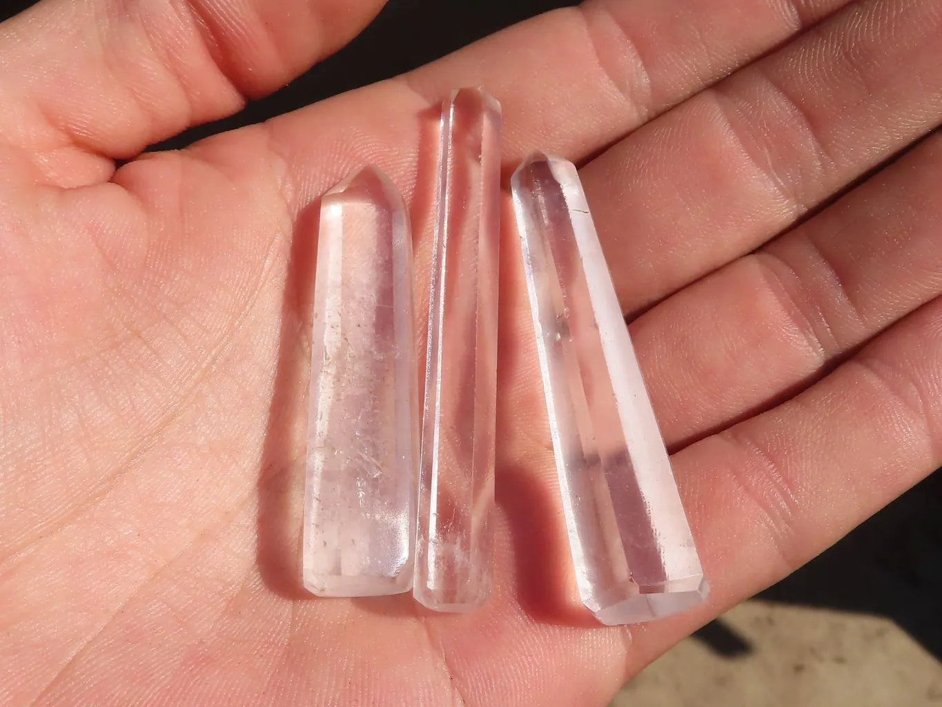 Polished  Clear Quartz Jewellery Points  x 35 From Madagascar