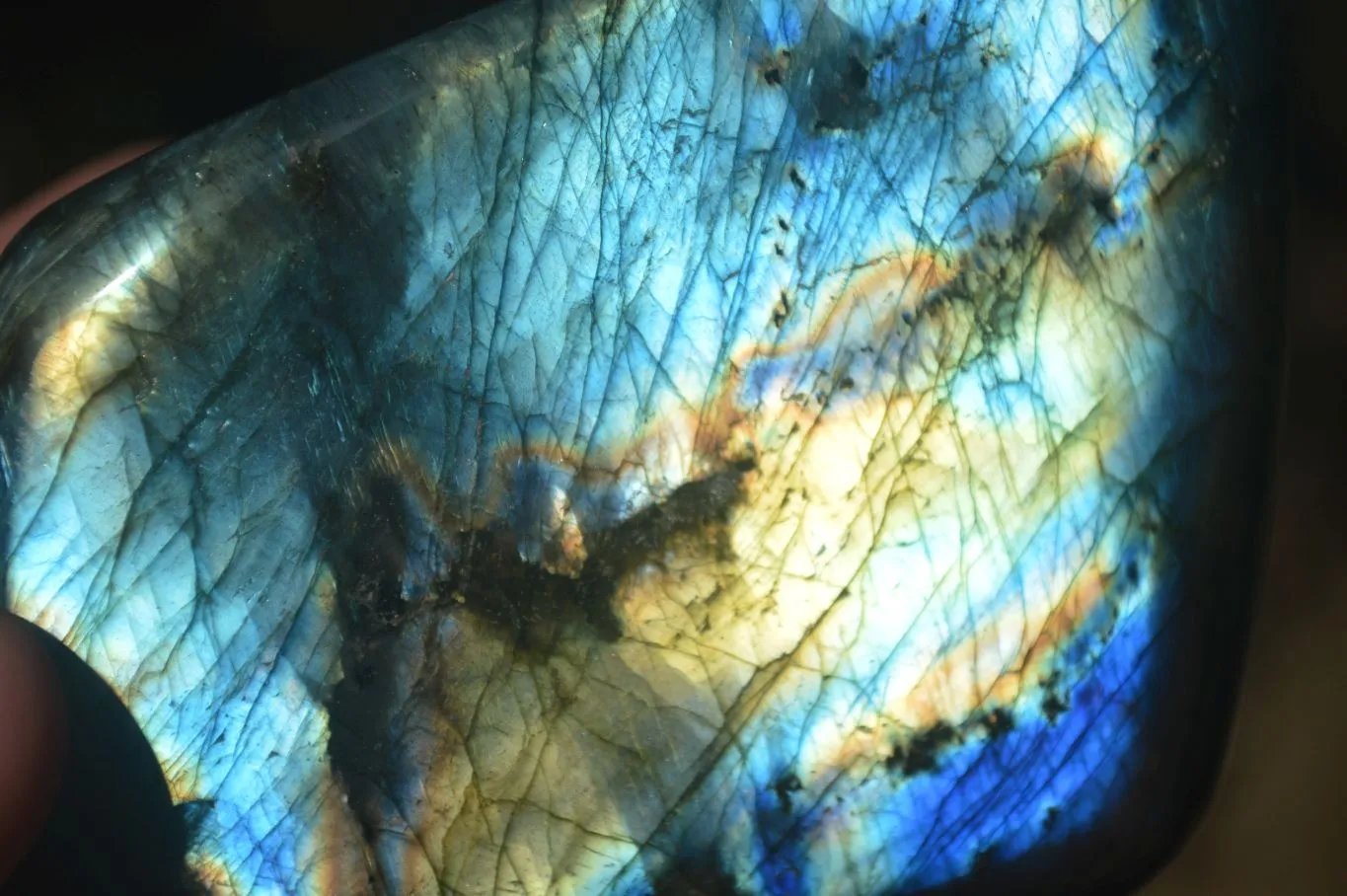 Polished Gorgeous Flashy Labradorite Standing Free Forms  x 2 From Tulear, Madagascar