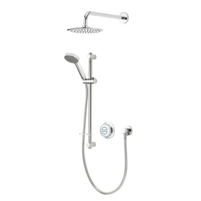 Quartz Classic Smart Digital Shower Concealed with Adjustable and Fixed Wall Head (HP/Combi) - QZD.A1.BV.DVFW.23