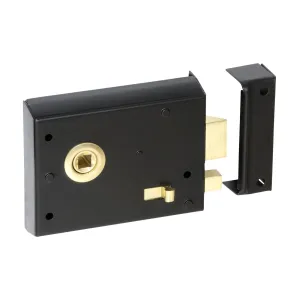 Rim Latch with Locking Snib