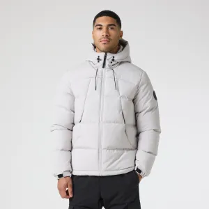 Ripstop Racer Puffer Jacket | Stone