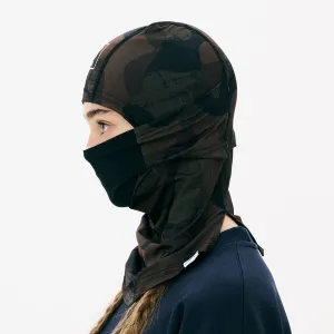 SQUARE LOGO SOFT MESH MASK BALACLAVA DARK CAMO[NO.1]