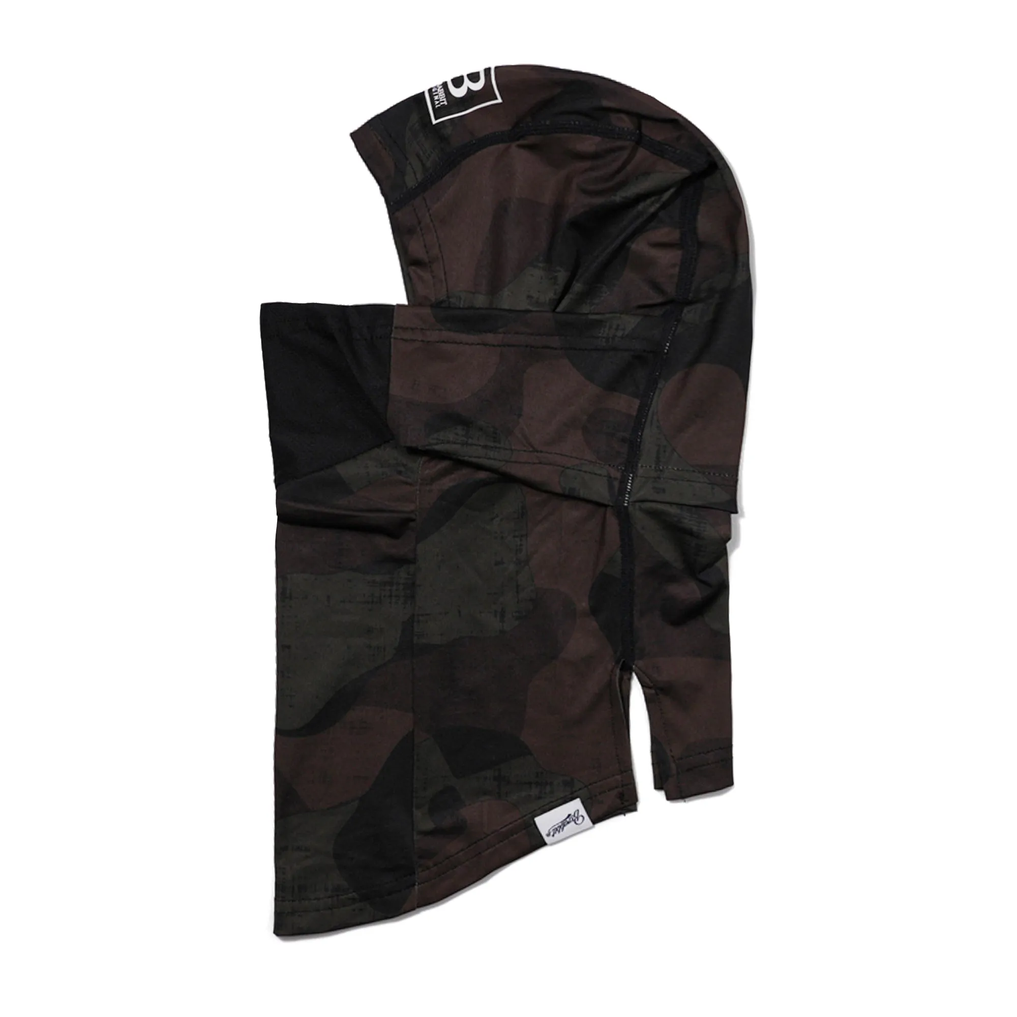 SQUARE LOGO SOFT MESH MASK BALACLAVA DARK CAMO[NO.1]