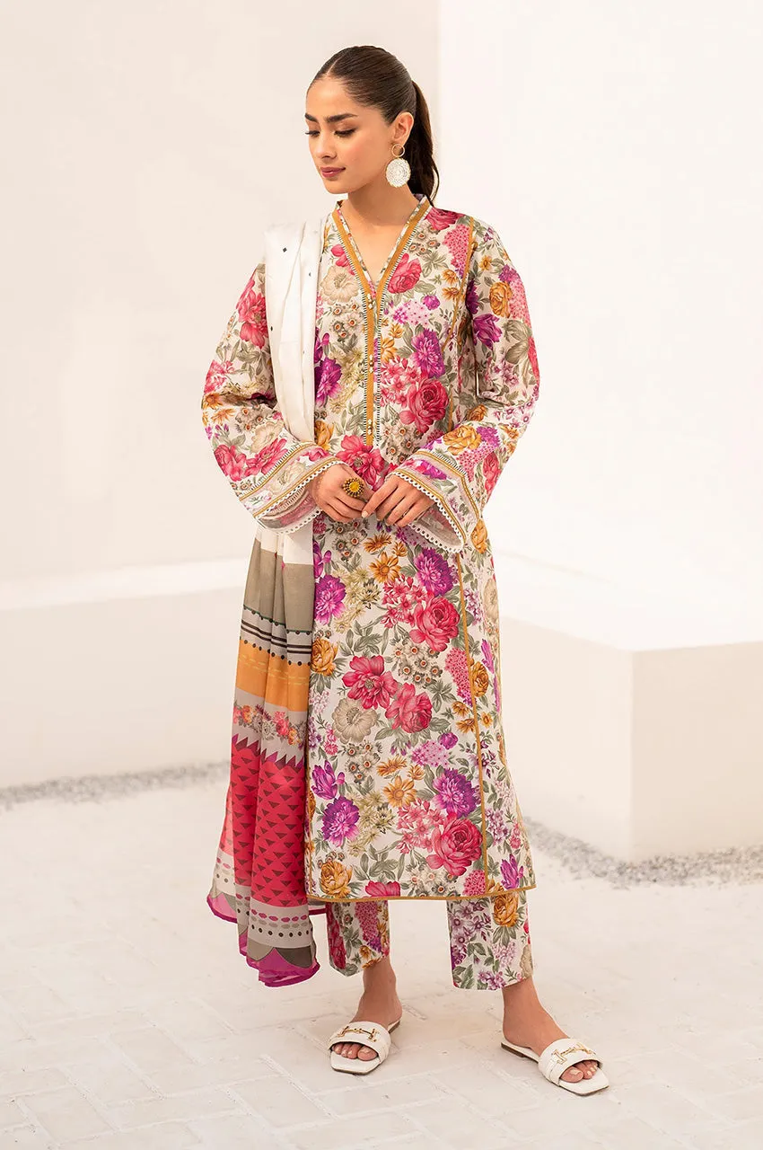 Summer '24 - Digital Printed Lawn Uf-667