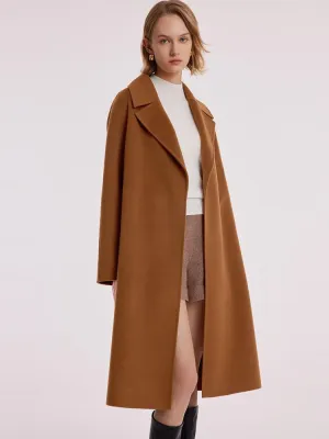 Wool And Cashmere Double-Faced Coat