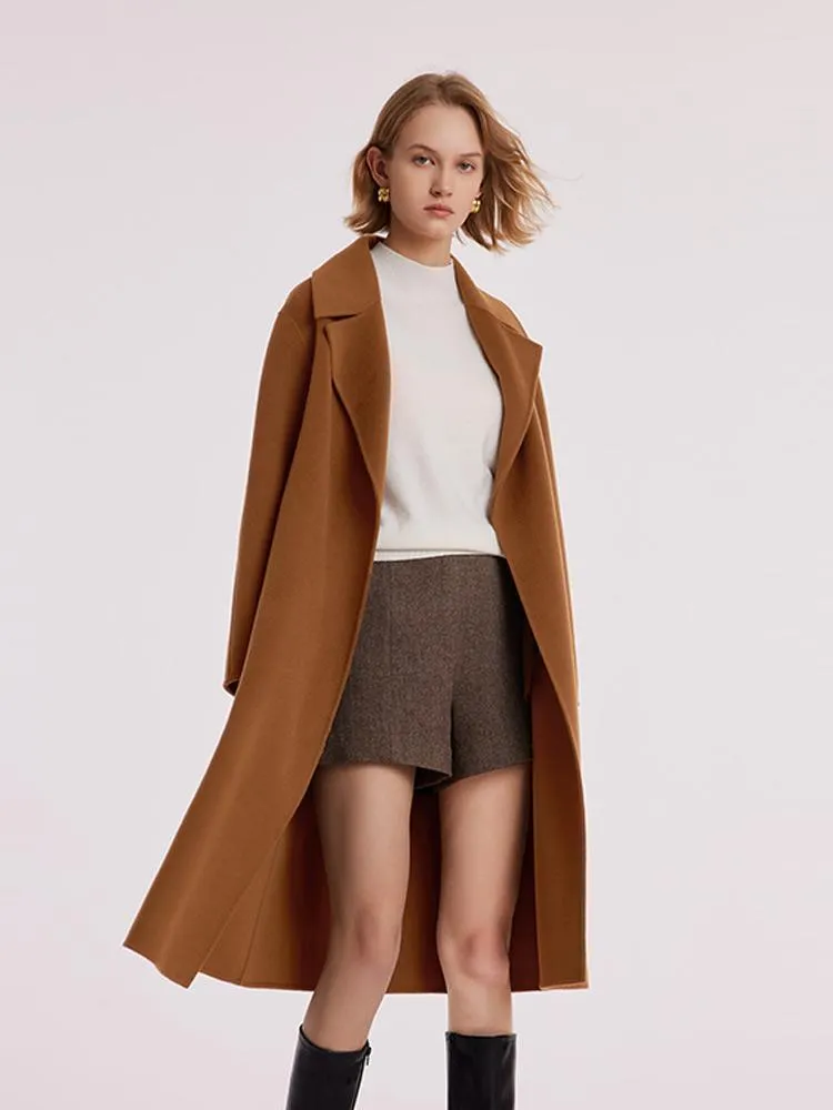 Wool And Cashmere Double-Faced Coat