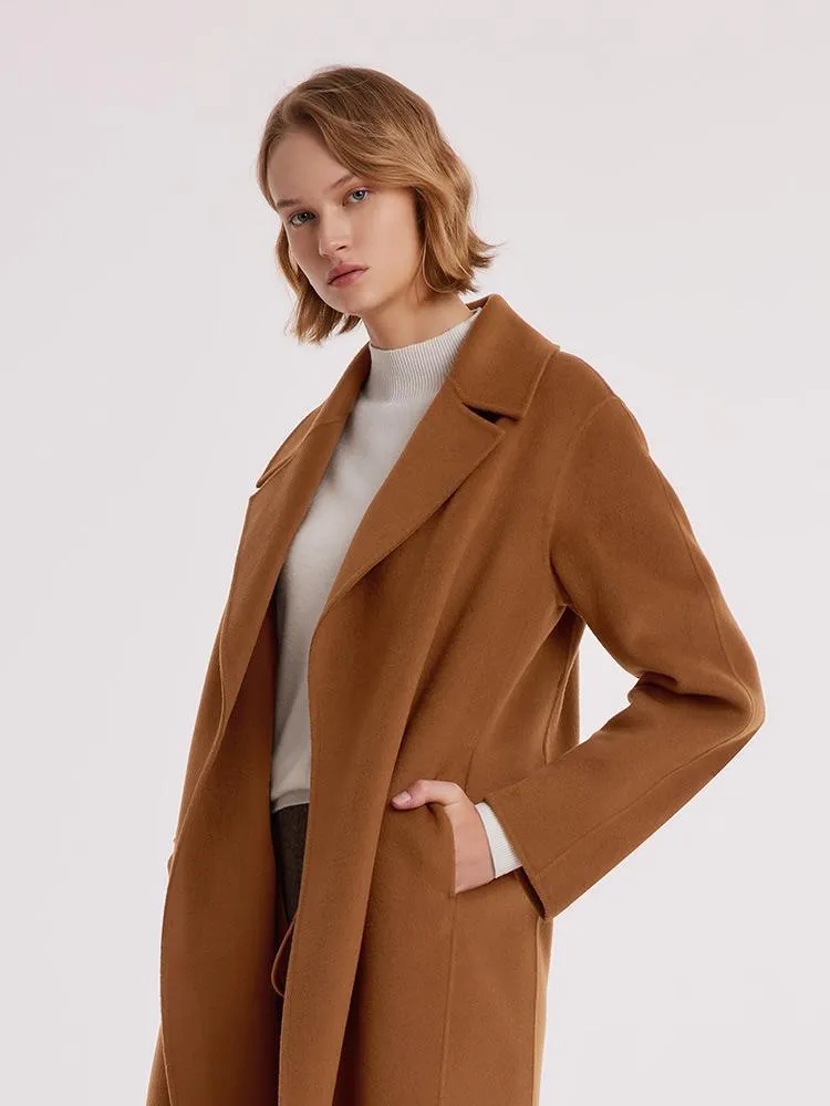 Wool And Cashmere Double-Faced Coat